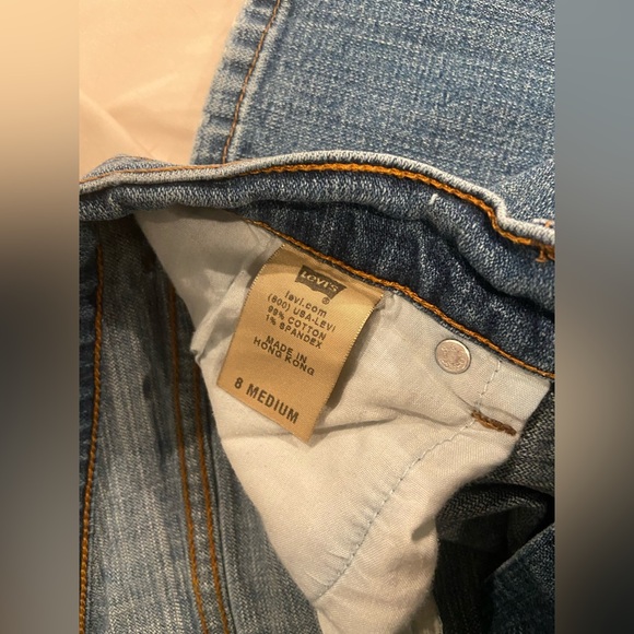 Levi's Women's Blue Jeans Straight Style size 8 - Picture 4 of 7